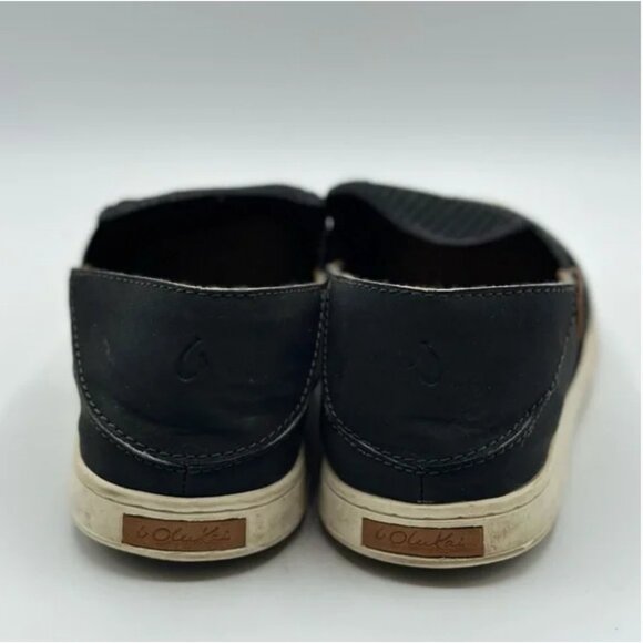 OluKai Women's Pehuea Drop in Heel Sneakers Low Top Slip On Mesh Shoes Size 7 - Picture 5 of 9